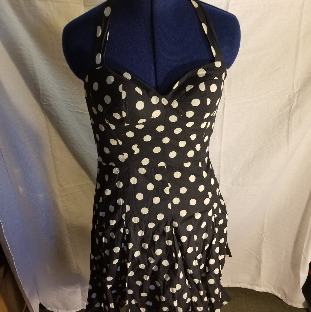 Retro Style Betsy Johnson Polka Dot dress